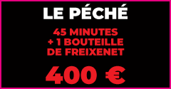 Pink Palace Club - PÊCHÉ > 45 minutes + 1 bouteille de Freixenet > 400€